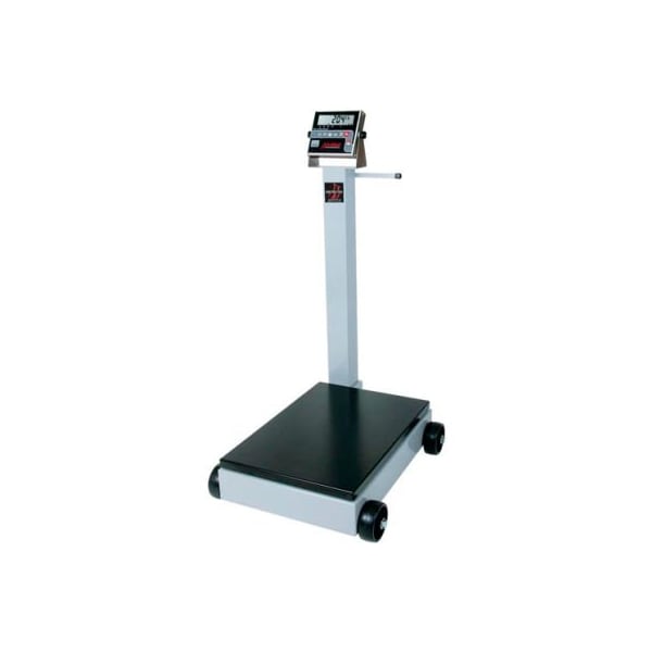 Detecto Detecto 8852F-185 NTEP Digital Receiving Scale 1000lb x 0.5lb/ 440kg x 0.2kg 19" x 28" Platform 8852F-185B - main